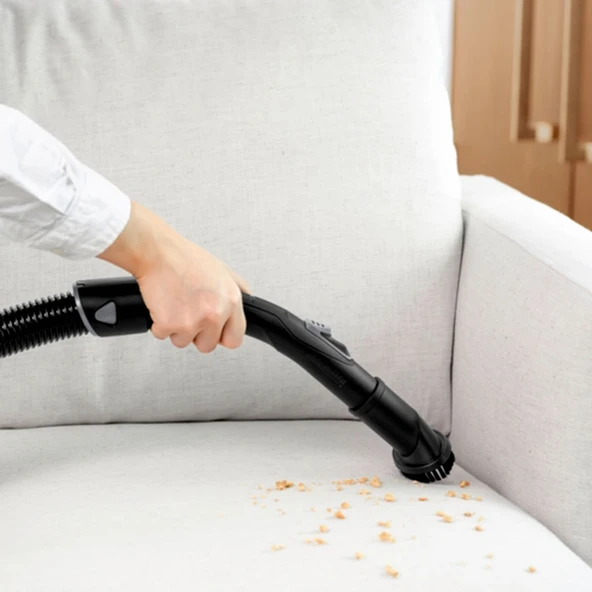 Karcher VC 3 Toz Torbasız 700W Hepa 12 Filtre Elektirikli Süpürge - Beyaz - 5