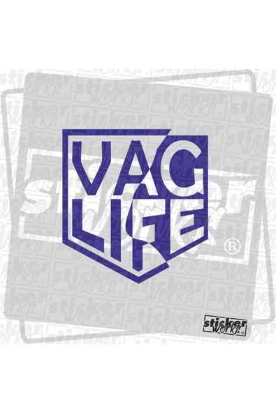 Vag Life Sticker - 10