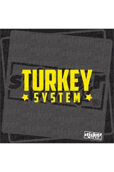 Turkey System Sticker ürün görseli 1