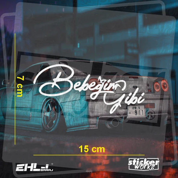 Bebeğim Gibi Sticker - Resim 2