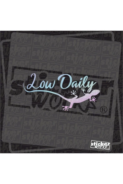 Low Daily Hologram Sticker