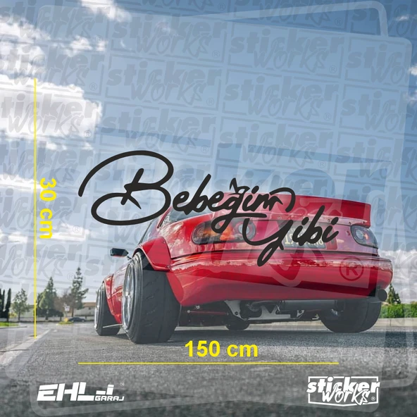 Bebeğim Gibi Sticker - Resim 9