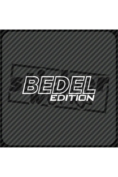 Bedel Edition Sticker - Resim 4