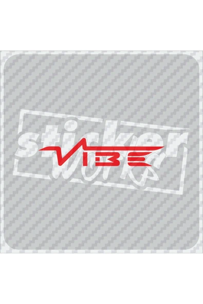 Ön Cam Vibe Sticker - Resim 7