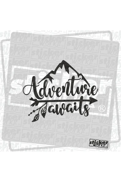 Adventure Awaits Sticker - 7