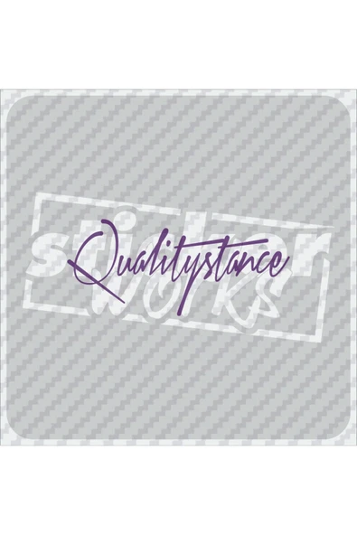 Quality Stance Sticker - Resim 7