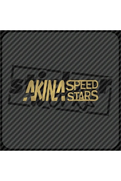 Akina Speed Stars Sticker ürün görseli 1