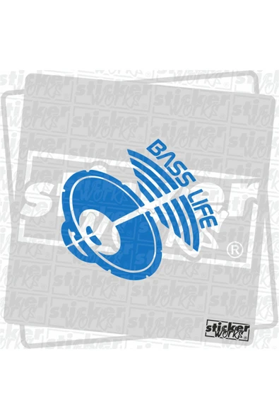 Bass Life Sticker - Resim 4