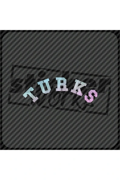 Turks Holograma Sticker