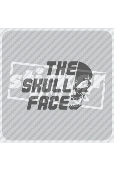 The Skull Face Sticker