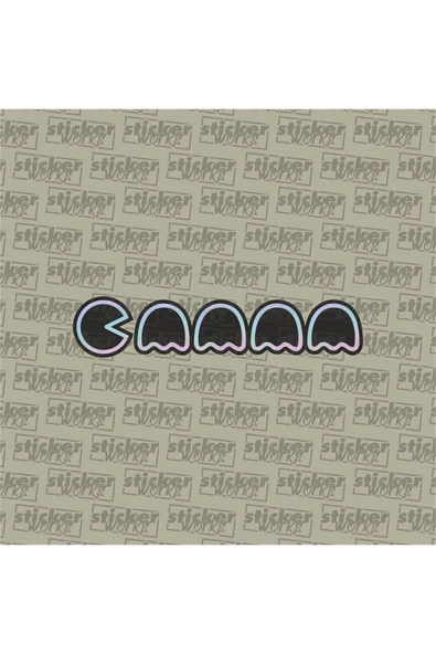 Pacman Sticker ürün görseli 1