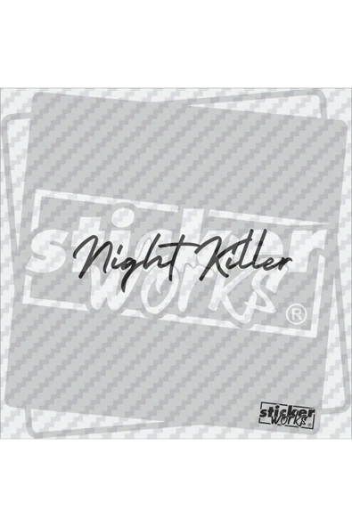 Night Killer Sticker - 7