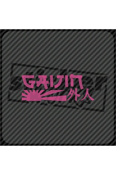Ön Cam Gaijin Sticker
