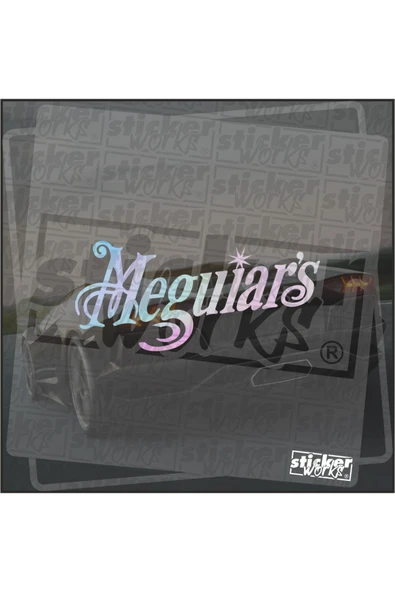 Meguiars  Sticker - Resim 7