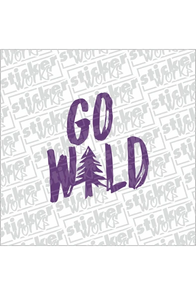Go Wild Sticker - 10