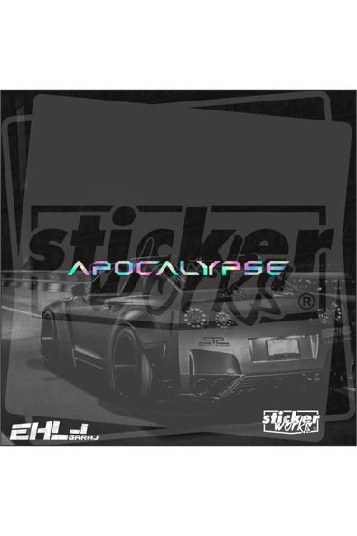 Apocalypse  Sticker - Resim 4