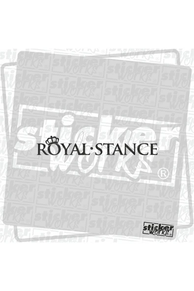Royal Stance Sticker - 4