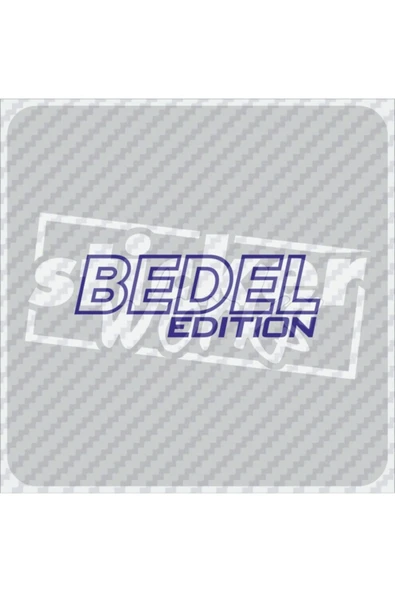 Bedel Edition Sticker - Resim 6