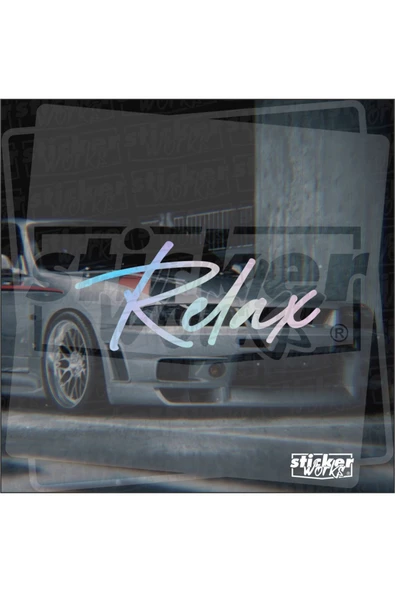 Relax Sticker - Resim 3