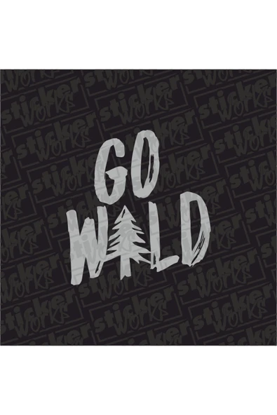 Go Wild Sticker - 7