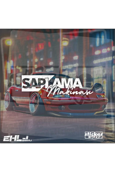 Saplama Makinası Sticker - Resim 4