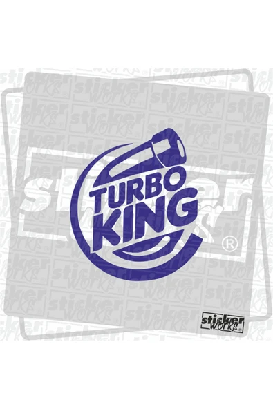 Turbo King Sticker - 10