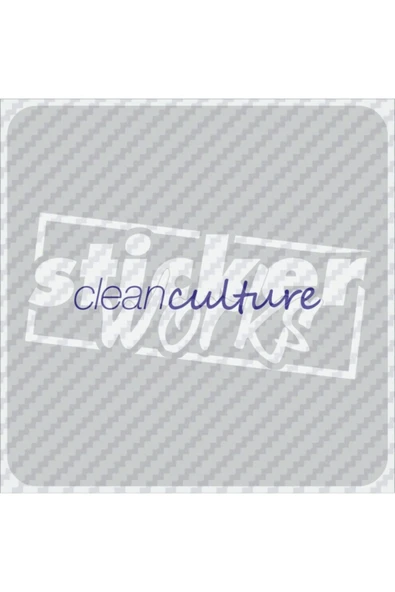 Clean Culture Ön Cam Sticker - 10