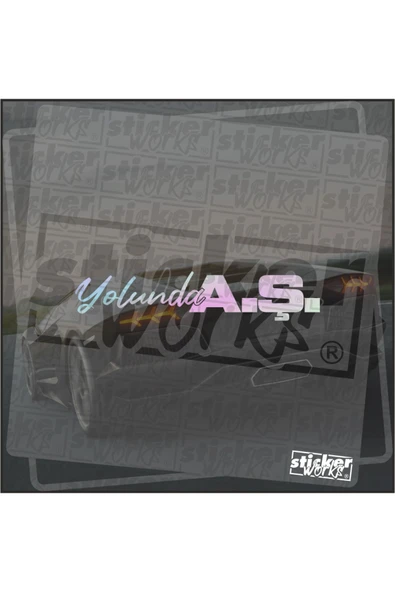 Yolunda A.Ş. Sticker ürün görseli 1