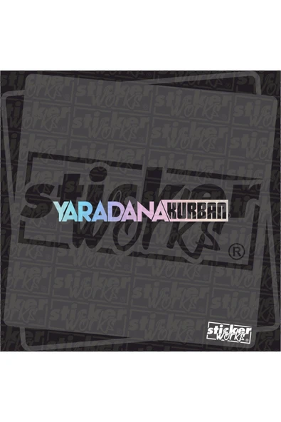 Yaradana Kurban Sticker ürün görseli 1