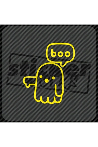 Boo Sticker - Resim 8