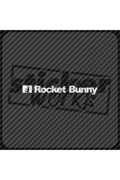 Rocket Bunny Hologram Sticker - Resim 7