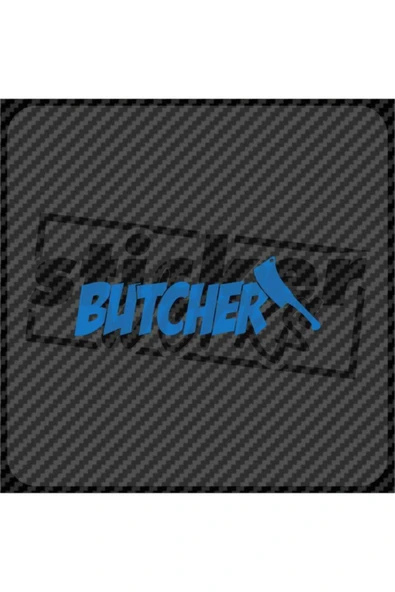 Butcher Sticker - Resim 6