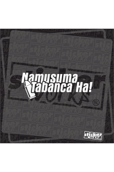 Namusuma Tabanca Hologram Sticker - Resim 4