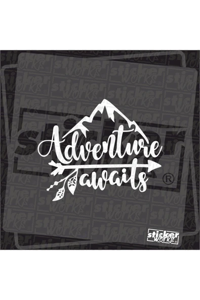 Adventure Awaits Sticker - 4