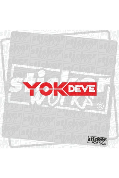 Yok Deve Hologram Sticker Uyumlu - Resim 10