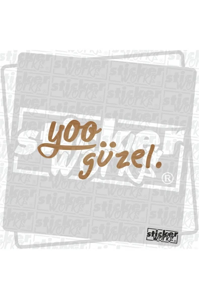 Yoo Güzel Sticker - Resim 7