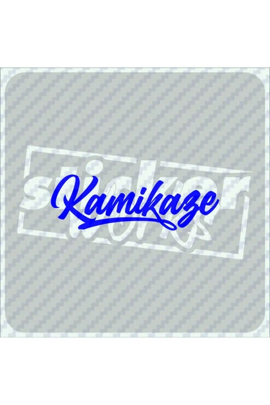 Kamikaze Sticker - Resim 4