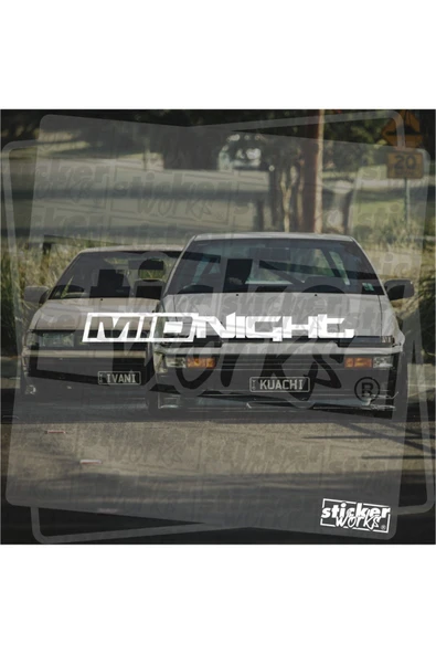 Mid Night Sticker ürün görseli 1
