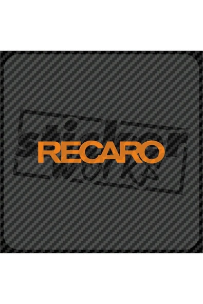Ön Cam Recaro Sticker