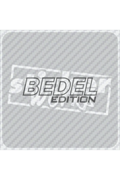 Bedel Edition Sticker - Resim 7