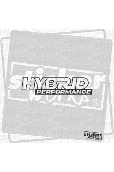 Hybrid Performance Sticker - Resim 7