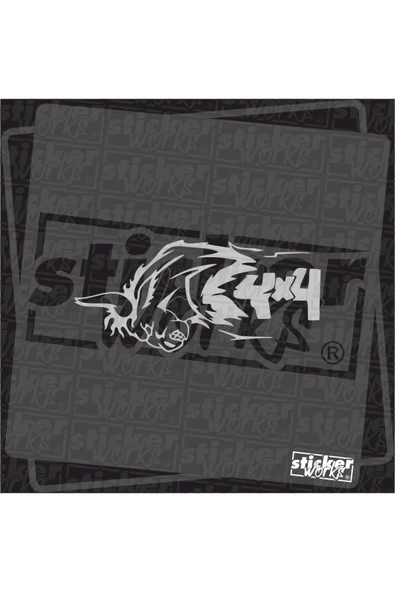 4x4 Sticker