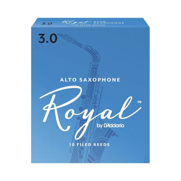 D\'Addario Woodwinds Royal RJB1030 Alto Saksafon Kamışı No:3 - Resim 2