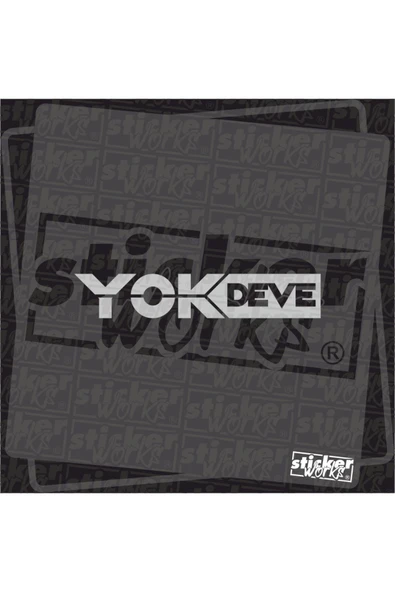 Yok Deve Hologram Sticker Uyumlu - Resim 4