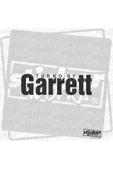 Garrett Turbo Hologram Sticker - Resim 7
