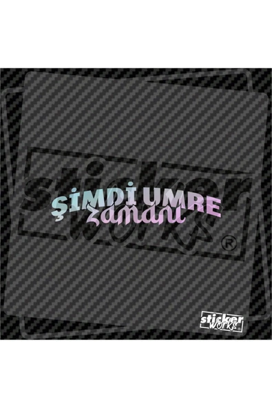 Şimdi Umre Zamanı Sticker ürün görseli 1