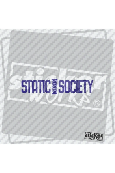 Static Society Sticker - 7