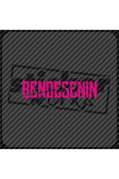 Bende Senin Sticker ürün görseli 1