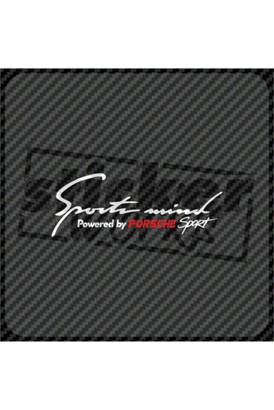 Porsche Sport Mind Sticker