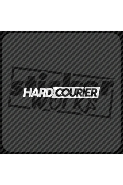 Hard Courier Sticker